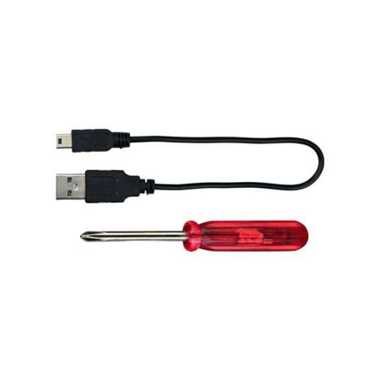 Trixie Flash Leuchtring USB Grün, Orange, Pink