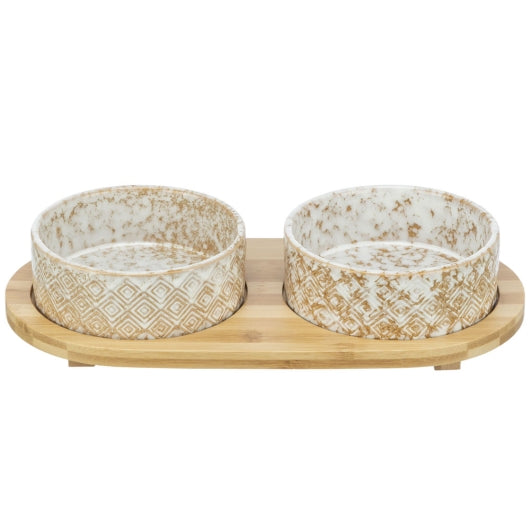 Trixie Napf-Set, Keramik Bambus