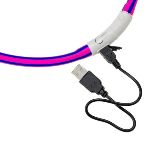Karlie Visio Light LED-Leuchtschlauch mit USB - Gestreift