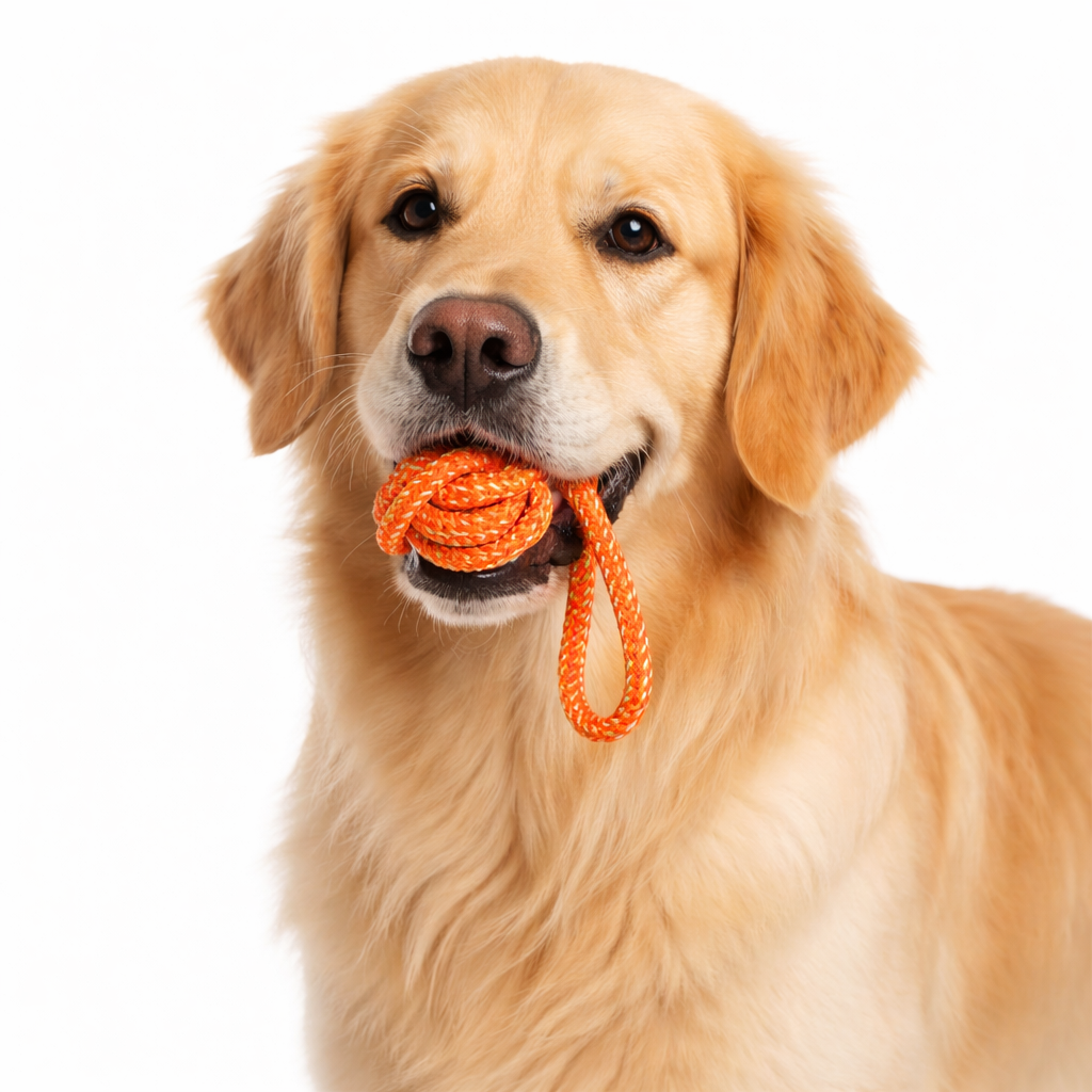 Hundespielzeug Seilknoten