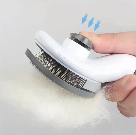 Selbstreinigende Haustierbürste