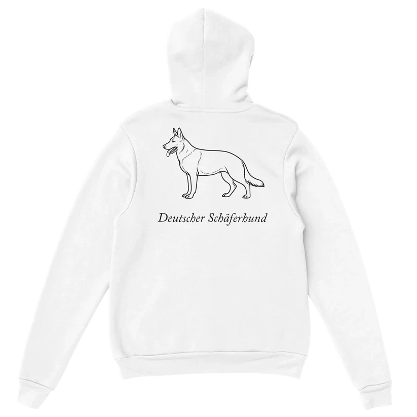 Hoodies mit Hundemotiv gedruckt