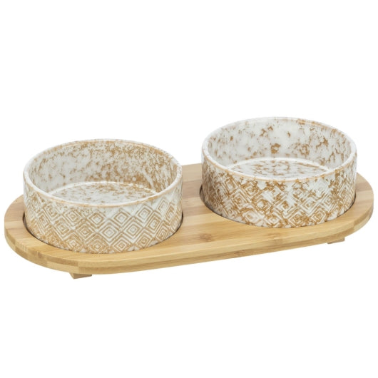 Trixie Napf-Set, Keramik Bambus