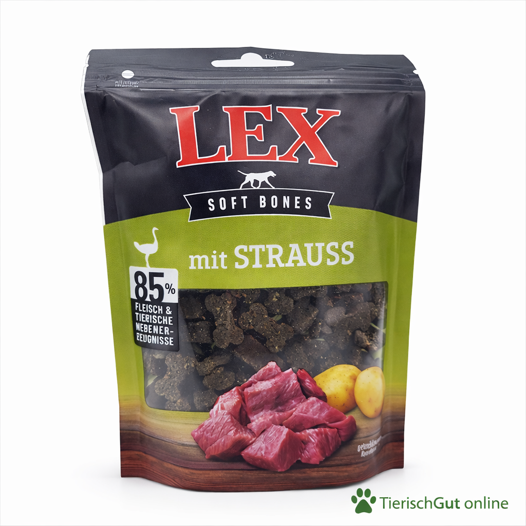 Snacks von LEX als Soft Bones Strauss 165 g